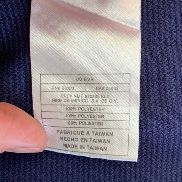 Vintage Nike Basketball Jersey Mens Large blue orangeTank 90s Swoosh - Picture 7 of 7